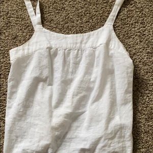 white tank top